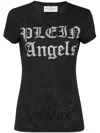 Philipp Plein Logo-embellished T-shirt In "02 Black"