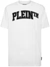 Philipp Plein T-shirt Round Neck Ss With Crystals In Weiss