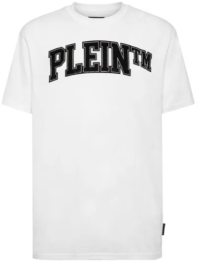 PHILIPP PLEIN LOGO-EMBELLISHED T-SHIRT