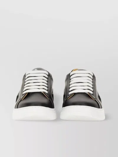 Philipp Plein Logo Embossed Sneaker Rubber Sole In Gray