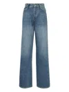 Philipp Plein Logo-embroidered Jeans In Blue