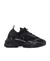 Philipp Plein Runner Hexagon Low-top Sneakers In Black