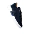 Philipp Plein Logo Low-cut Sneakers In Black