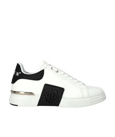Philipp Plein Sneakers Hexagon Low-top In White
