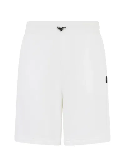 Philipp Plein Logo-motif Shorts In White
