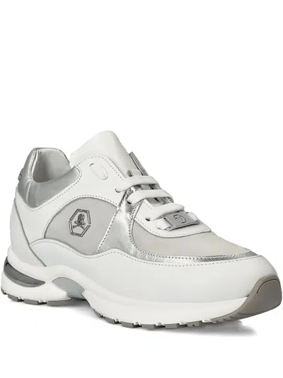 Philipp Plein Logo-motif Sneakers In Gray