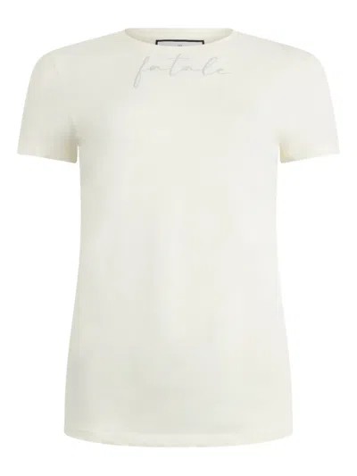 Philipp Plein Logo-motif T-shirt In Neutral