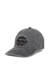 Philipp Plein Logo-patch Baseball Cap In Grey