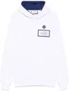 Philipp Plein Logo-patch Hoodie In White