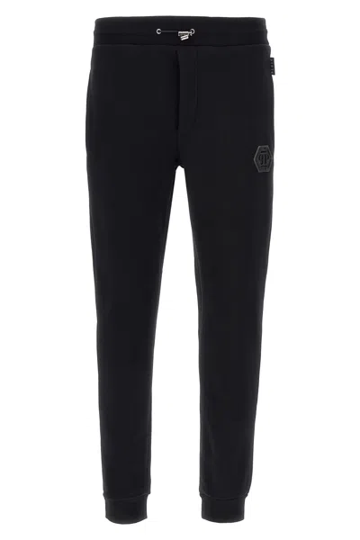 PHILIPP PLEIN PHILIPP PLEIN LOGO PATCH JOGGERS