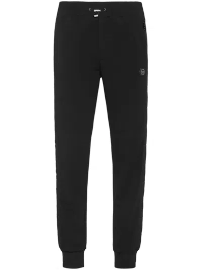 PHILIPP PLEIN LOGO-PATCH JOGGERS