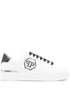 Philipp Plein Logo-patch Sneakers In White