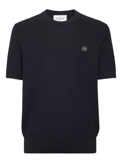 Philipp Plein Logo-patch T-shirt
