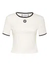 Philipp Plein Logo-patch T-shirt In White
