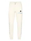Philipp Plein Logo-patch Track Pants In Neutrals