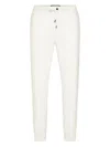 Philipp Plein Logo-patch Track Pants In White