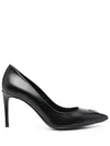 Philipp Plein Logo-plaque 80mm Pumps In Black