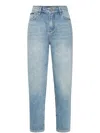 Philipp Plein Logo-appliqué Jeans In Blue