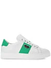 Philipp Plein Logo-plaque Lace-up Sneakers In White