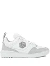 Philipp Plein Logo-plaque Sneakers In White
