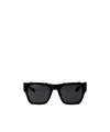Philipp Plein Logo-plaque Square-frame Sunglasses In Black