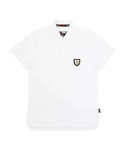 Philipp Plein Logo Polo Shirt In White