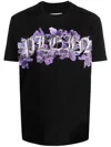 Philipp Plein Logo-print Cotton T-shirt In Black