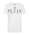 Philipp Plein Iconic Plein Round Neck T-shirt In White