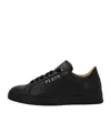 Philipp Plein Logo-print Nappa Leather Sneakers In Black