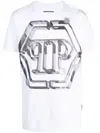 PHILIPP PLEIN LOGO-PRINT SHORT-SLEEVED T-SHIRT