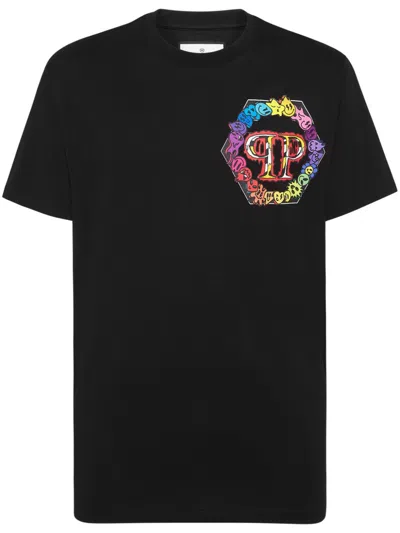 Philipp Plein Logo-print T-shirt In Black