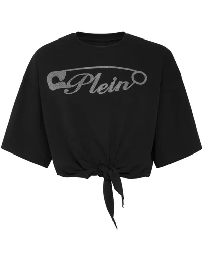 Philipp Plein Logo-print T-shirt In Black