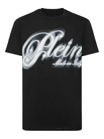 Philipp Plein Logo-print T-shirt In Black