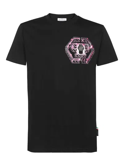 PHILIPP PLEIN LOGO-PRINT T-SHIRT