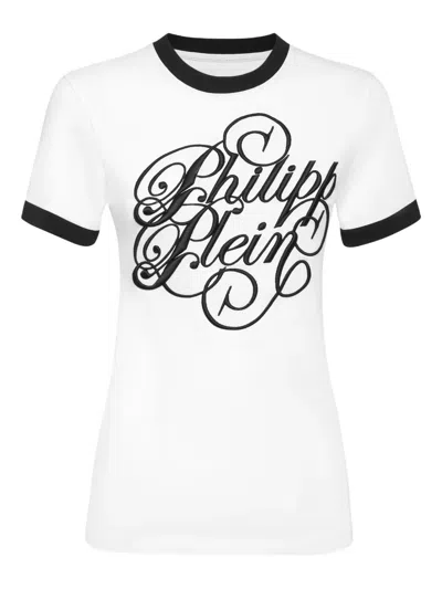 Philipp Plein Logo-print T-shirt In White