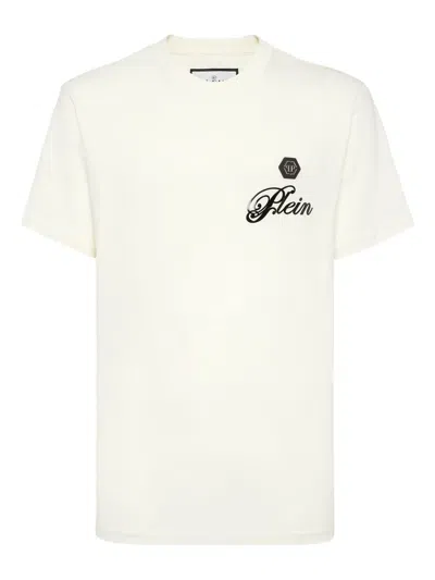 Philipp Plein Logo-print T-shirt In White