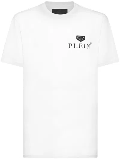 Philipp Plein Logo-print T-shirt In White