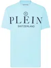 Philipp Plein Logo-printed T-shirt In Blau