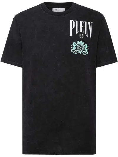 Philipp Plein Logo T-shirt In Black