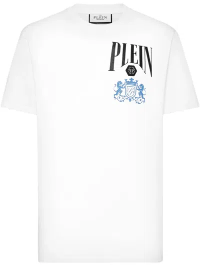 Philipp Plein Logo T-shirt In White
