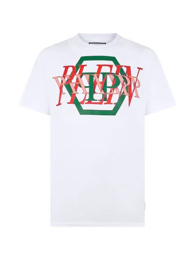 Philipp Plein Logo T-shirt In White