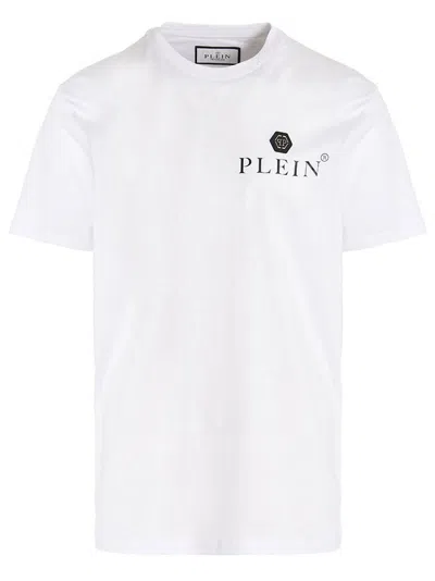 Philipp Plein Logo T-shirt In White