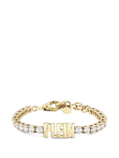 Philipp Plein Logo-detail Bracelet In Transparent