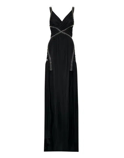 Philipp Plein Long Dress In Black