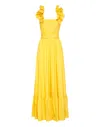 Philipp Plein Long Dress In Yellow