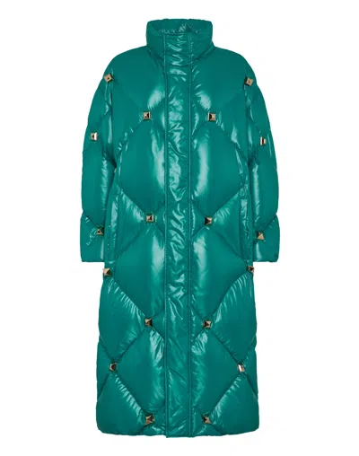 PHILIPP PLEIN LONG PUFFER JACKET