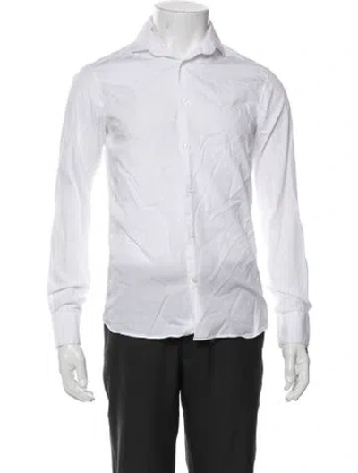 Pre-owned Philipp Plein Long Sleeve Dress Shirt In Neutral