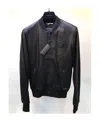 Philipp Plein Long-sleeved Baseball Jacket In Black