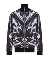 Philipp Plein Long-sleeved Casual Jacket In Black