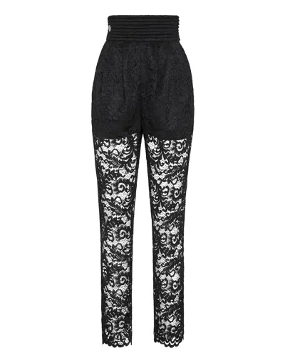 PHILIPP PLEIN LONG TROUSERS LACE